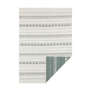 Zielono-kremowy dywan odpowiedni na zewnątrz NORTHRUGS Bahamas, 120x170 cm