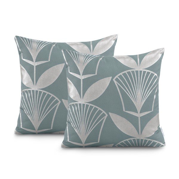 Poszewki na poduszki zestaw 2 szt. 45x45 cm Oxford Floris – AmeliaHome-image-1