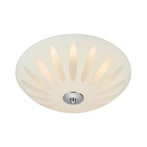 Biała lampa sufitowa ze szklanym kloszem Petal – Markslöjd-image-2