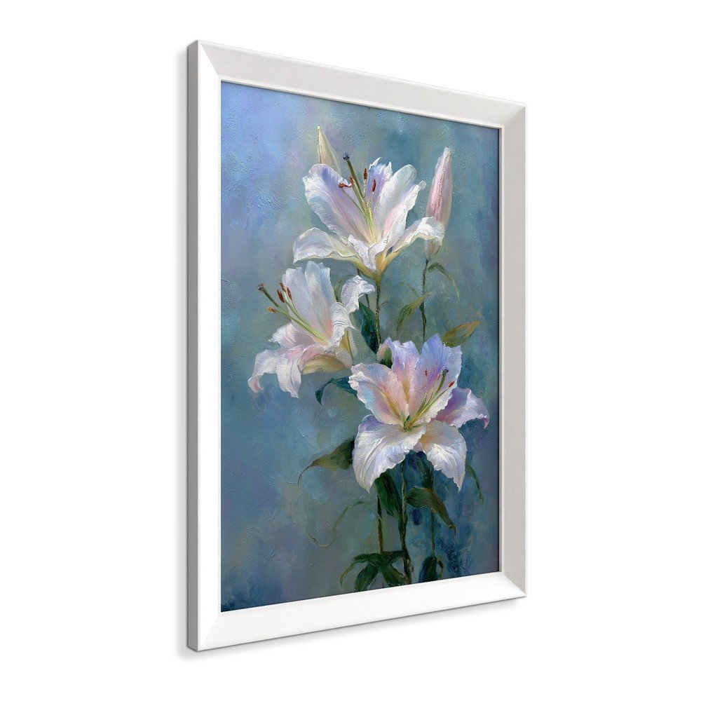 Obraz drukowany z ramą w zestawie 56x75 cm Lilies – Styler (zdjęcie 5)