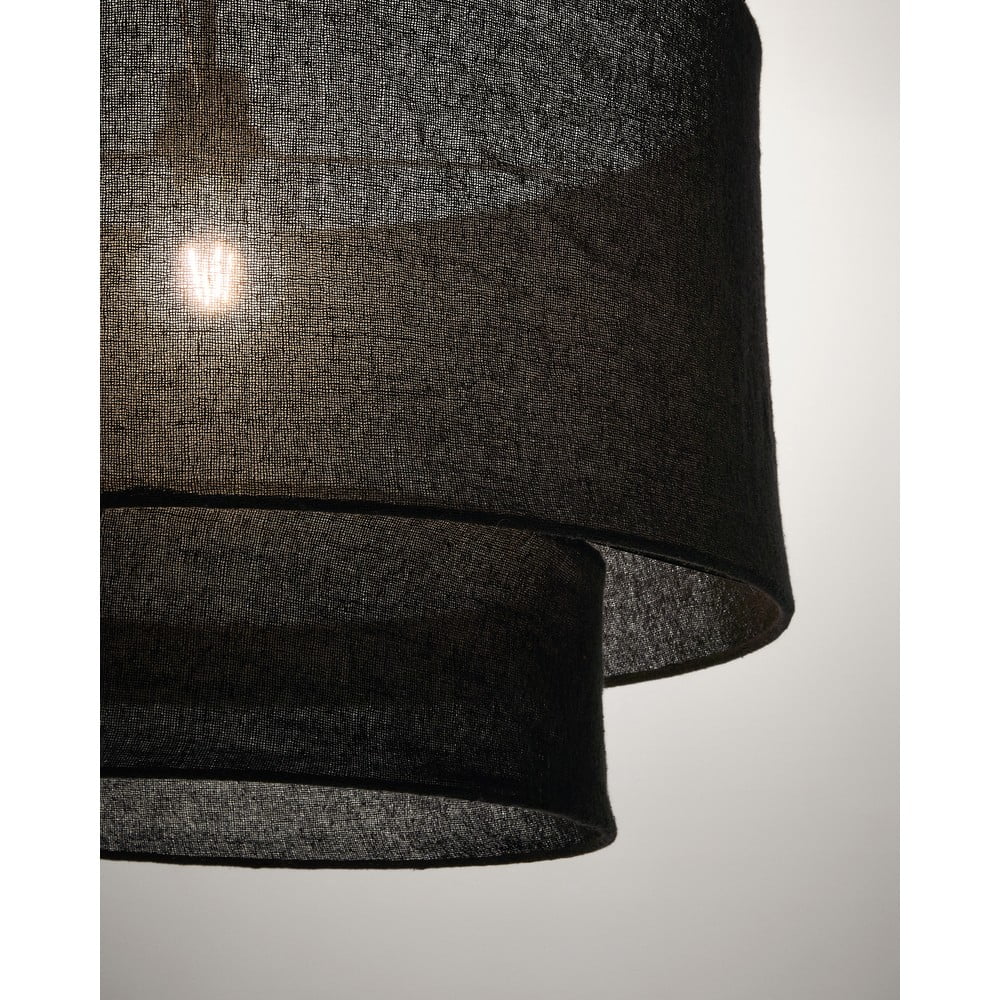 Czarny abażur ø 60 cm Mariela – Kave Home (zdjęcie 3)