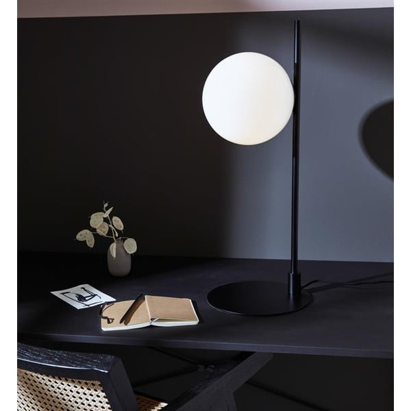 Biała lampa stołowa Markslöjd Dione, wys. 62,5 cm-image-1