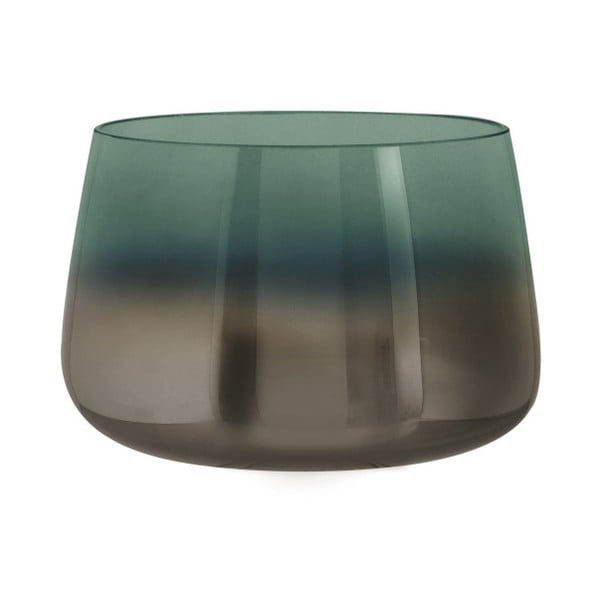 Zielony wazon szklany PT LIVING Oiled, wys. 10 cm