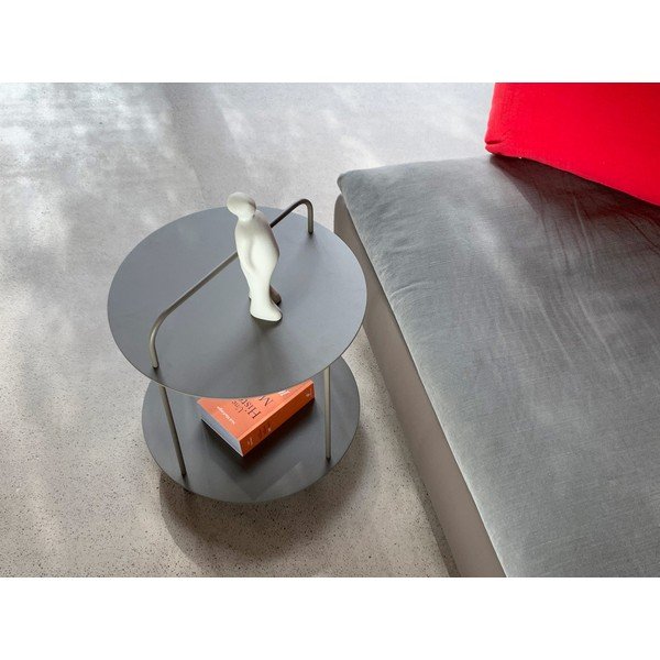 Metalowy okrągły stolik ogrodowy ø 45 cm Plip – Ezeis-image-2