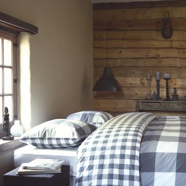 Szara bawełniana pościel dwuosobowa Walra Portland, 240x220 cm-image-1