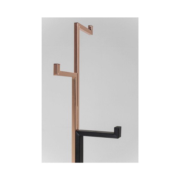 Czarno-miedziany wieszak Kare Design Casino-image-1