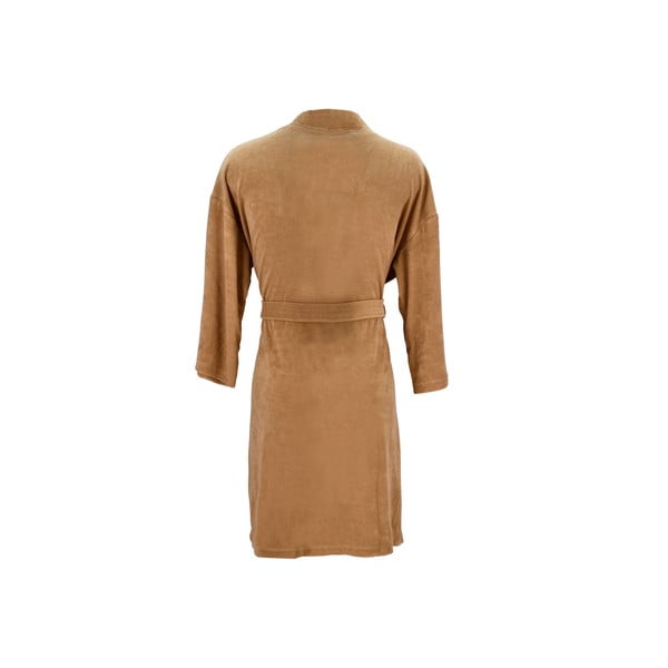 Pomarańczowobrązowy szlafrok w rozmiarze L/XL Cosy – Södahl-image-2