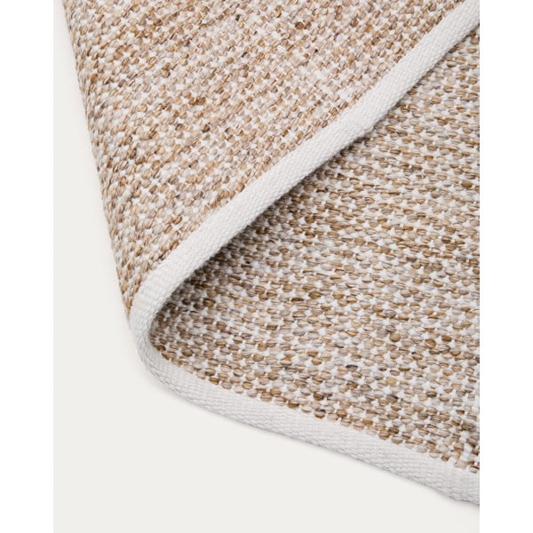 Beżowy dywan odpowiedni na zewnątrz z włókien z recyklingu 200x300 cm Nailan – Kave Home-image-4