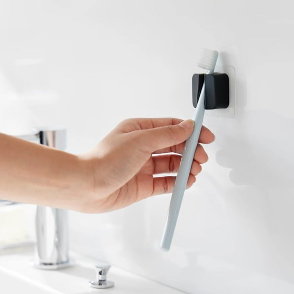 Czarne silikonowe uchwyty wielofunkcyjne zestaw 2 szt. Film Hook – YAMAZAKI-image-3