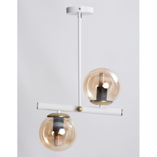 Lampa wisząca ze szklanym kloszem ø 15 cm Libra – Squid Lighting-image-1