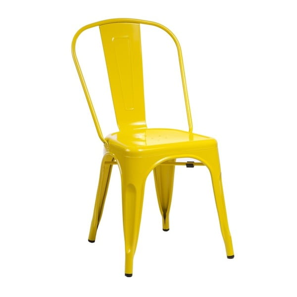 Żółte krzesło D2 Paris