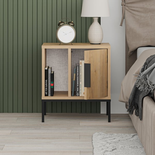 Szafka nocna w dekorze dębu Lani – Marckeric-image-4