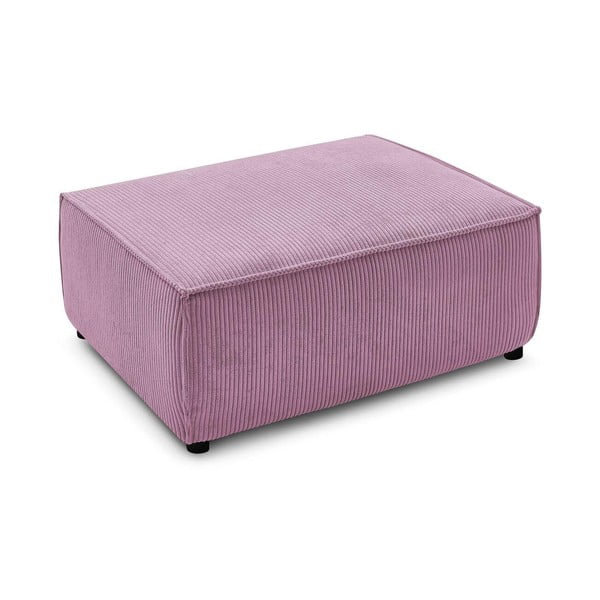 Różowy sztruksowy puf Nihad – Bobochic Paris-image-3