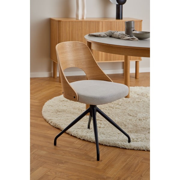 Beżowe/w naturalnym kolorze krzesło Lucy – Actona-image-1