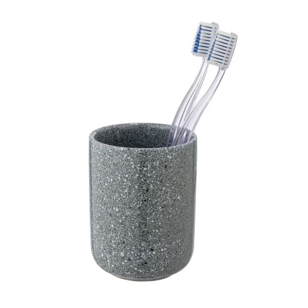 Szary ceramiczny kubek na szczoteczki do zębów Noto – Wenko-image-1