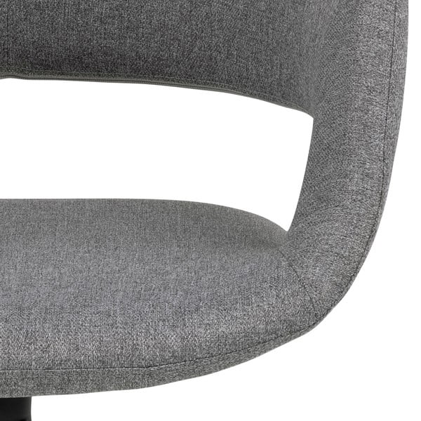 Szare krzesło obrotowe do jadalni Actona Grace-image-4