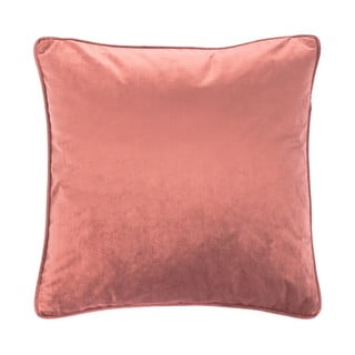 Różowa poduszka Tiseco Home Studio Velvety, 45x45 cm