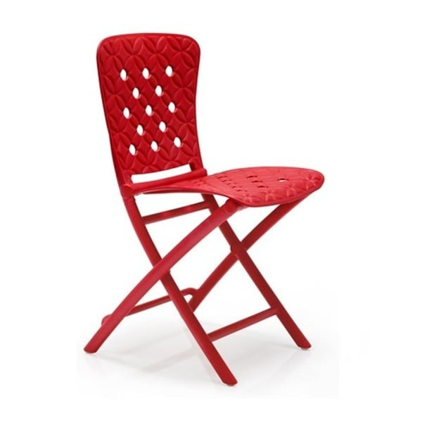 Czerwone krzesło ogrodowe Nardi Garden Zac Spring