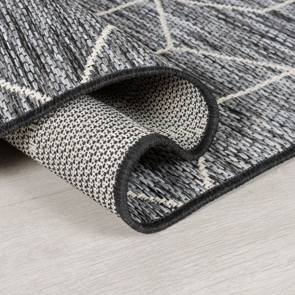 Szary dywan odpowiedni na zewnątrz 170x120 cm Napoli – Flair Rugs-image-3