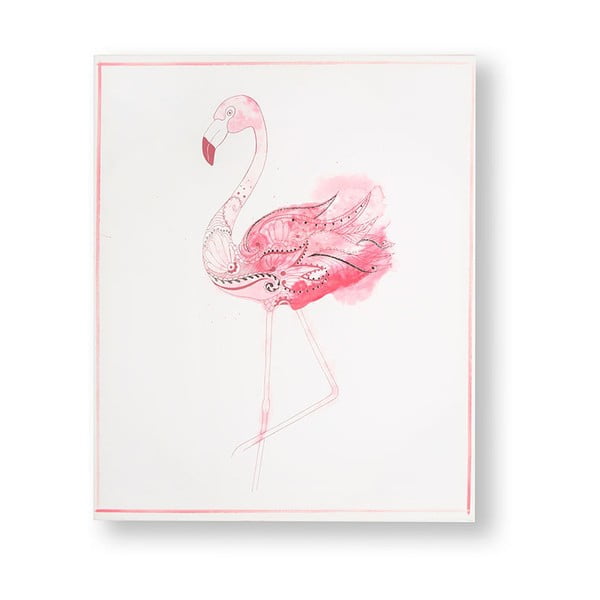 Obraz Graham & Brown Fabulous Flamingo, 40x50 cm