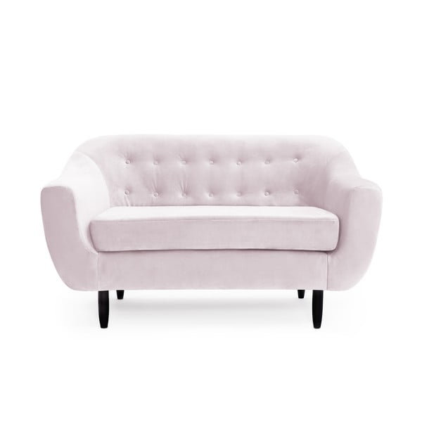 Jasnofioletowa sofa 2-osobowa Vivonita Laurel