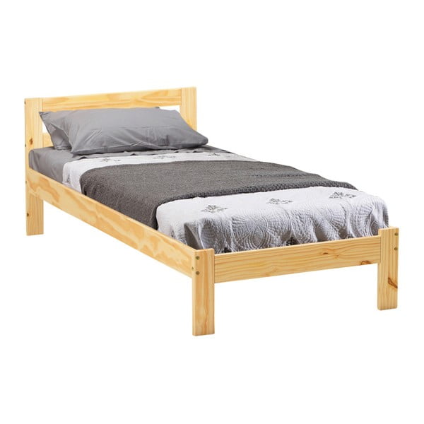 Drewniane łóżko jednoosobowe 13Casa Farm, 90x190 cm