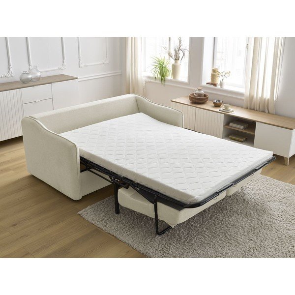 Beżowa sofa do spania/rozkładana 178 cm Lenny – Bobochic Paris-image-1