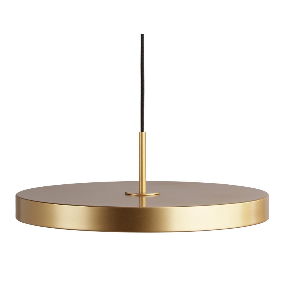 Lampa wisząca LED w kolorze złota z metalowym kloszem ø 43 cm Asteria Medium – UMAGE