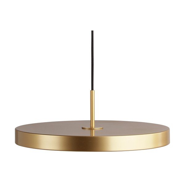 Lampa wisząca LED w kolorze złota z metalowym kloszem ø 43 cm Asteria Medium – UMAGE