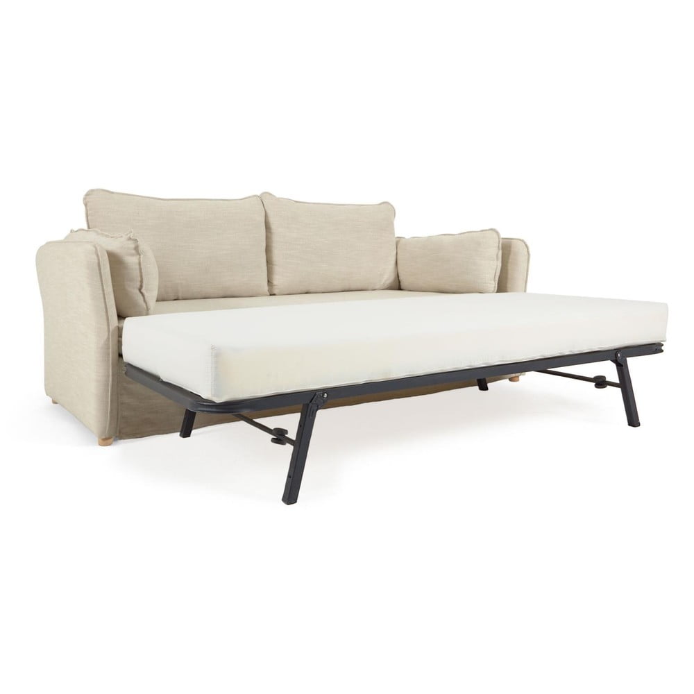 Szarobeżowa rozkładana sofa 210 cm Tanit – Kave Home (zdjęcie 11)