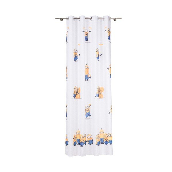 Zasłona dziecięca 140x245 cm Minions – Mendola Fabrics