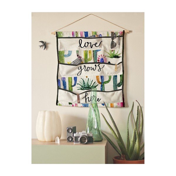 Organizer ścienny z kieszeniami Surdic Love Grows-image-1