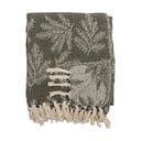 Koc w kolorze khaki 130x160 cm Gabriela – Bloomingville