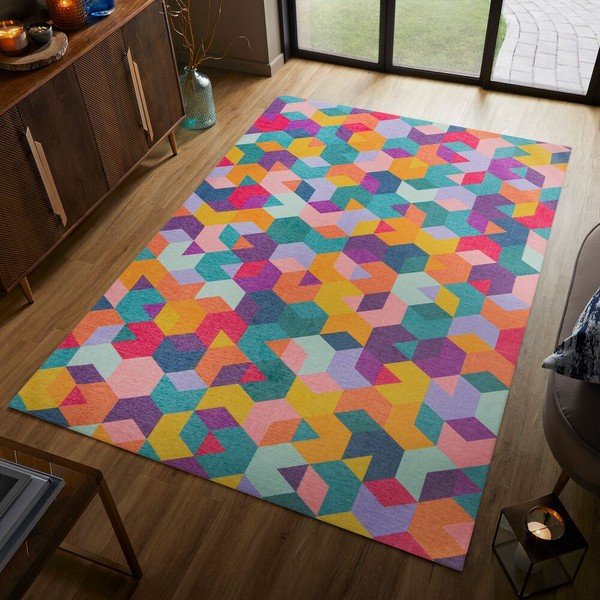 Dywan dwuwarstwowy Flair Rugs MATCH Axel Geo, 170x240 cm-image-1