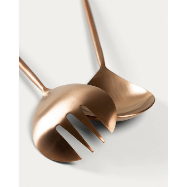 Sztućce do sałatek ze stali nierdzewnej 2 szt. Kelda – Kave Home-image-2