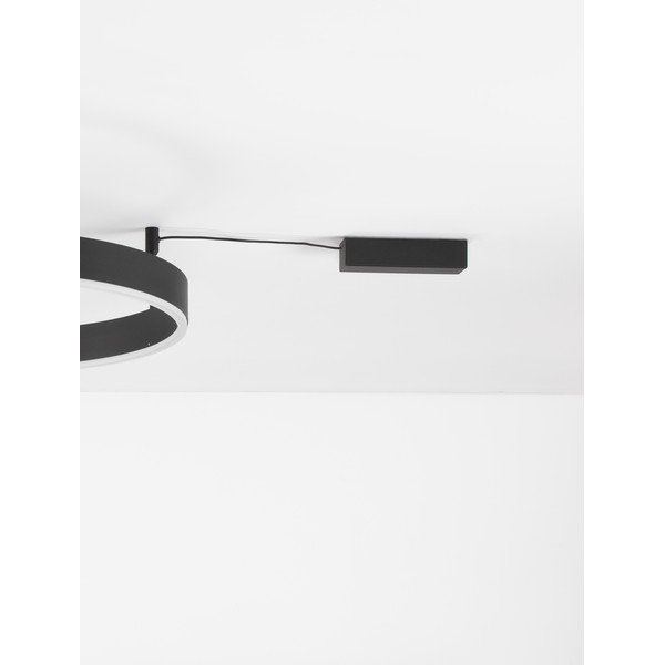 Aluminiowa lampa sufitowa LED ze ściemniaczem w kolorze matowej czerni Motif – Nova Luce-image-3
