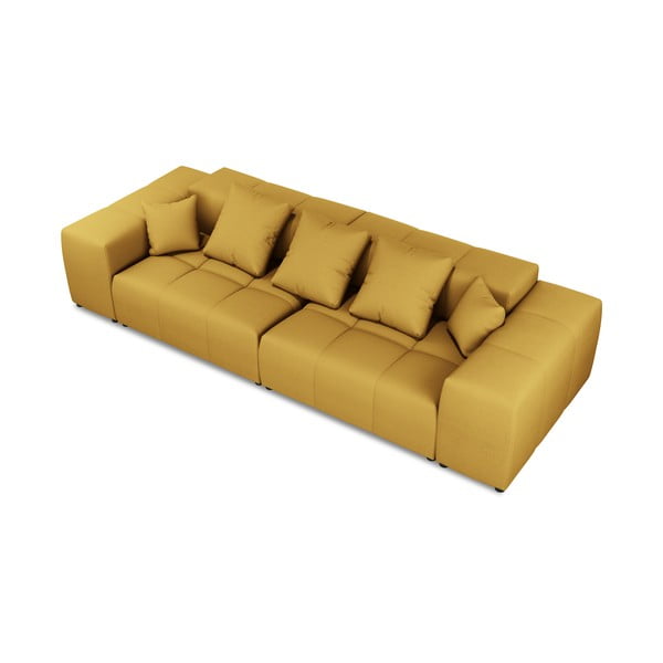Żółta sofa 320 cm Rome – Cosmopolitan Design-image-3