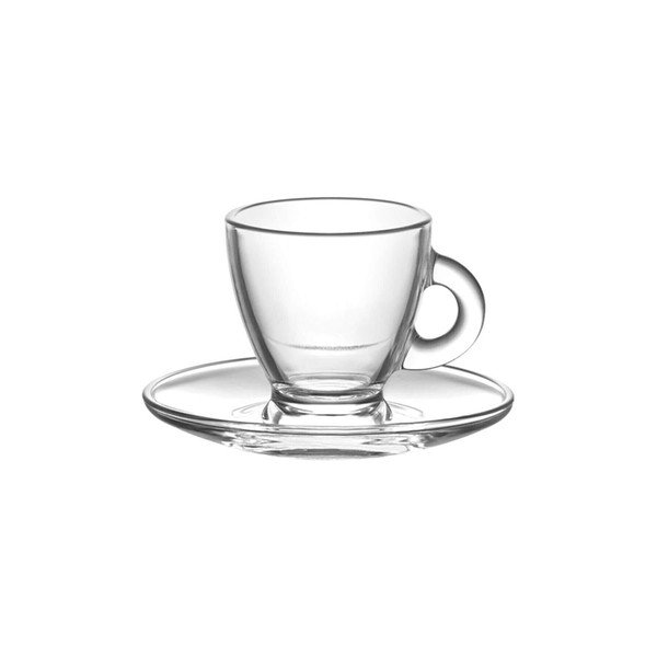 Szklane filiżanki zestaw 6 szt. 95 ml – Hermia