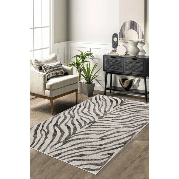 Dywan odpowiedni do prania 80x150 cm Zebra – Vitaus-image-1
