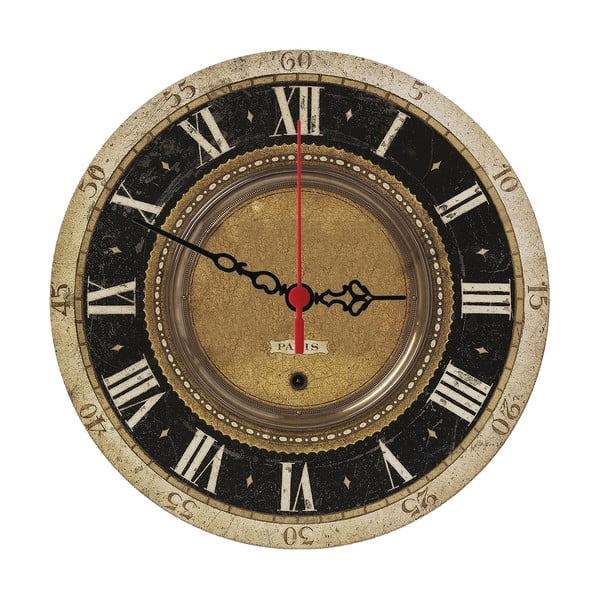 Zegar ścienny Old Paris, 30 cm