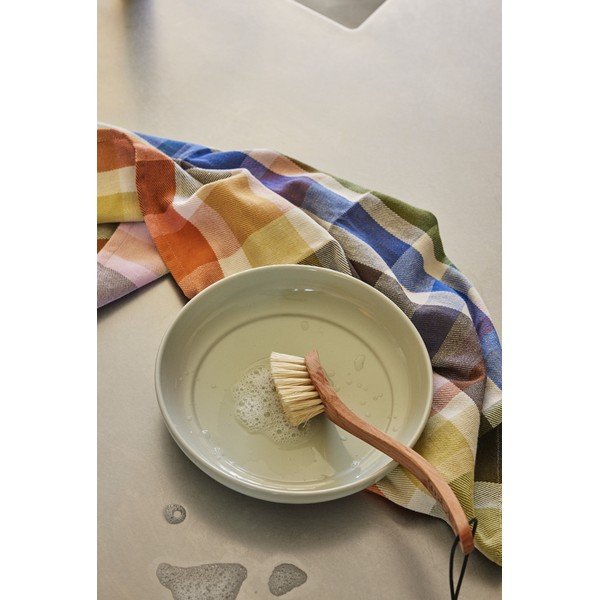 Kremowy głęboki kamionkowy talerz ø 23 cm Amare – Hübsch-image-3