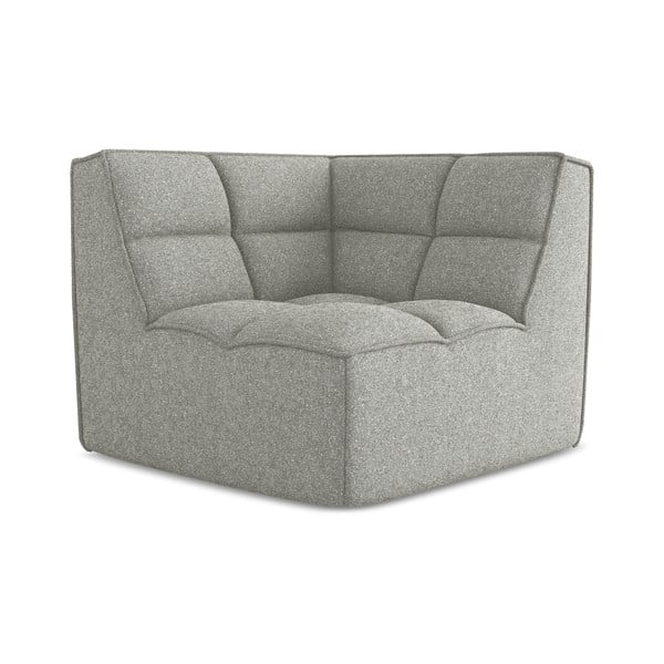 Jasnoszary moduł sofy Kalai – Makamii-image-3