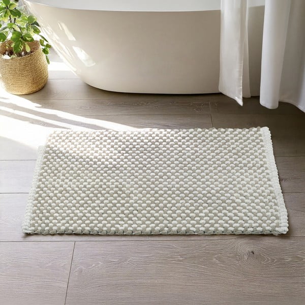 Beżowy tekstylny dywanik łazienkowy 50x80 cm Covelo – Wenko-image-1