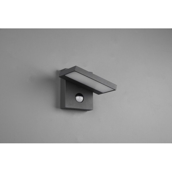 Lampa zewnętrzna LED z czujnikiem ruchu (wysokość 12 cm) Horton – Trio-image-3