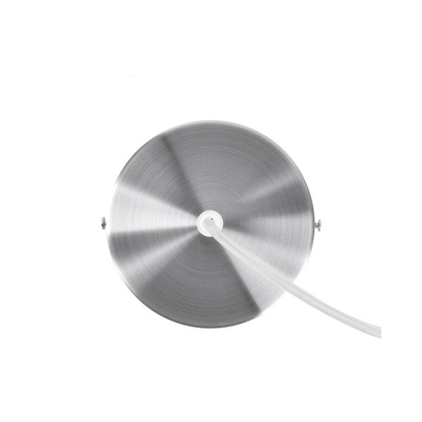 Biała lampa wisząca z elementami w kolorze srebra Leitmotiv Refine, ⌀ 33 cm-image-2