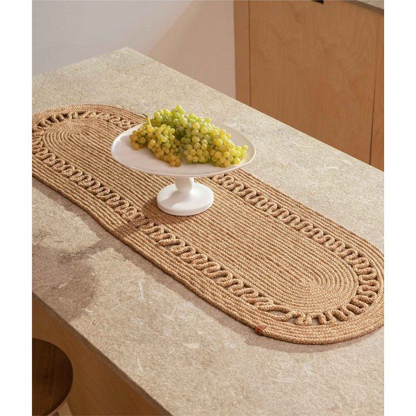 Bieżnik z juty 37x136 cm Cesta – Oyo Concept-image-1