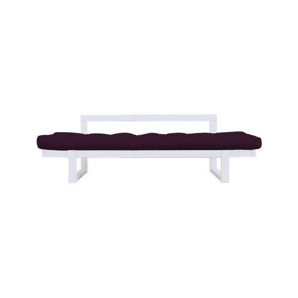 Sofa rozkładana Karup Edge White/Purple Plum-image-3