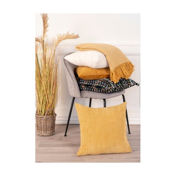 Koc bawełniany 160x130 cm Cort – House Nordic-image-3