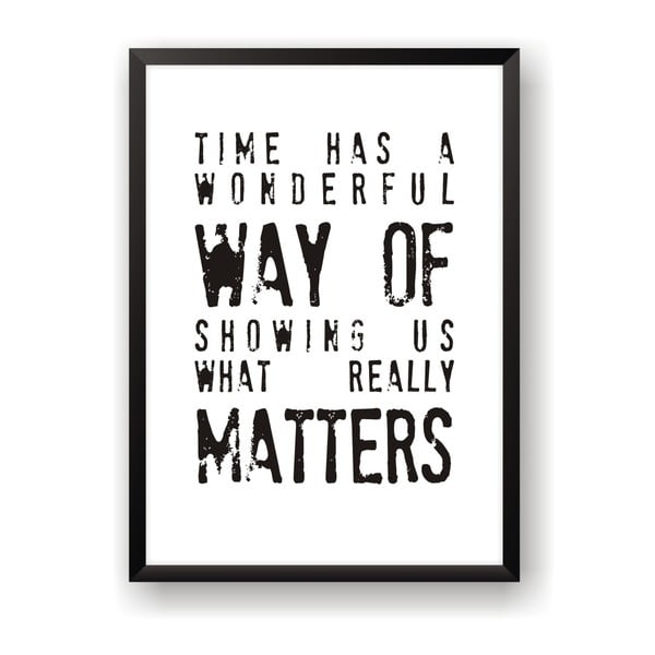 Plakat Nord & Co What Really Matters, 21 x 29 cm