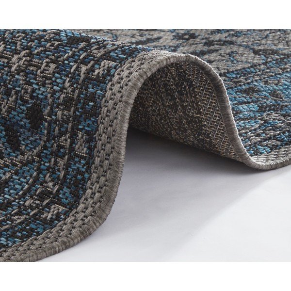 Granatowy dywan odpowiedni na zewnątrz NORTHRUGS Konya, 200x290 cm-image-3